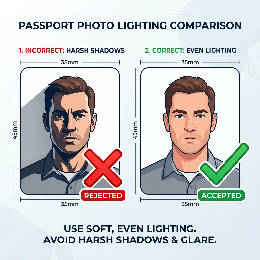 Passport Photo Rejection Comparison